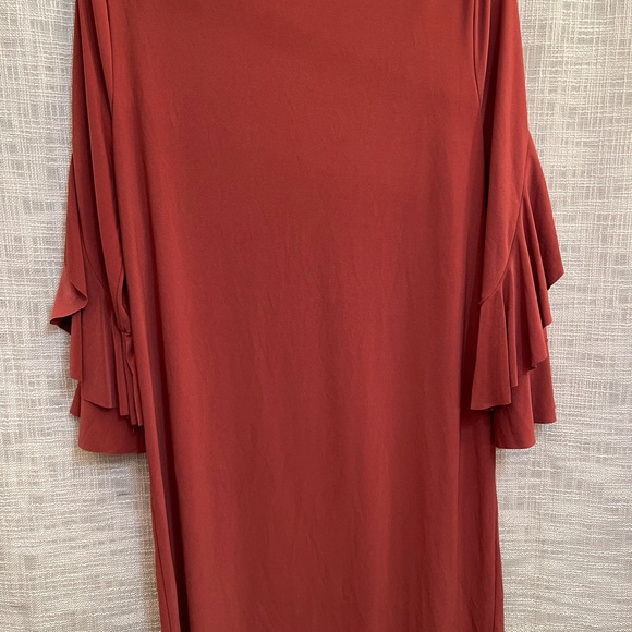 Cinnamon sheath dress, spicy sheath dress - Picture 5 of 6